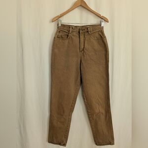 VTG 90s Gloria Vanderbilt High Rise Jeans Caramel Sz 8P